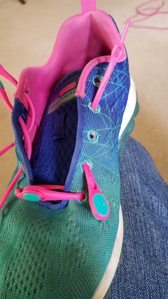 Fabric Paint x Hickies = Epic Running Shoe Makeover (and a