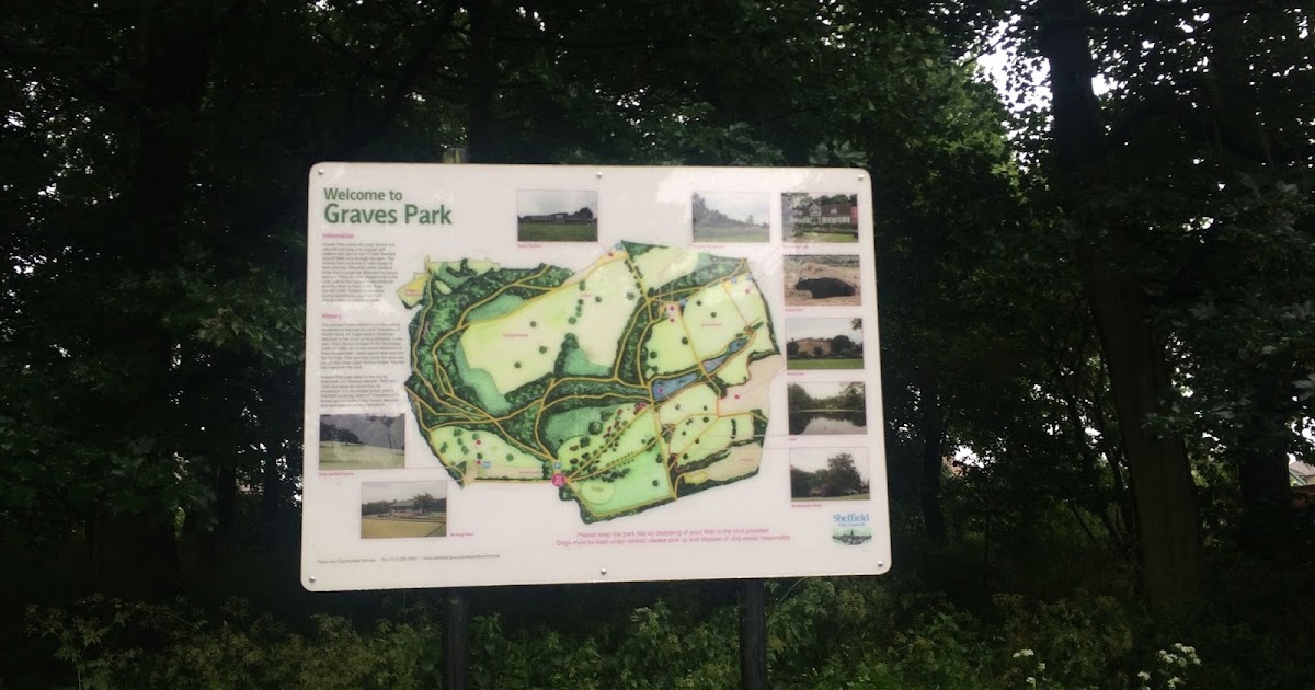Map Of Graves Park Sheffield Wazzy Walks: Graves Park