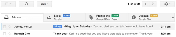 Google Updates Gmail for both Mobile and Desktop