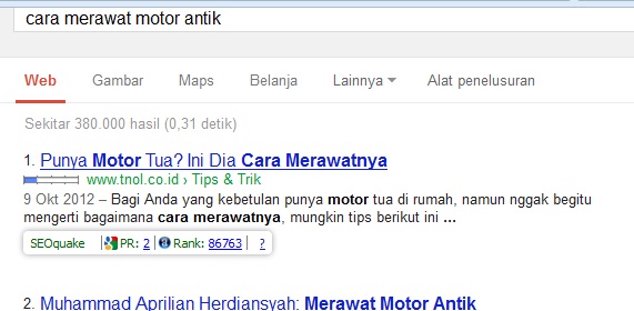 contoh hasil pencarian di mesin pencari contoh hasil pencarian di mesin pencari