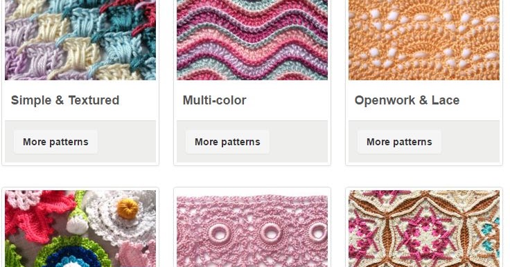 海外編み図リンク かぎ針編み模様編みのパターンはここだけで十分すぎるmy Picotの使い方 Crochet And Me かぎ針編みの編み図と編み方