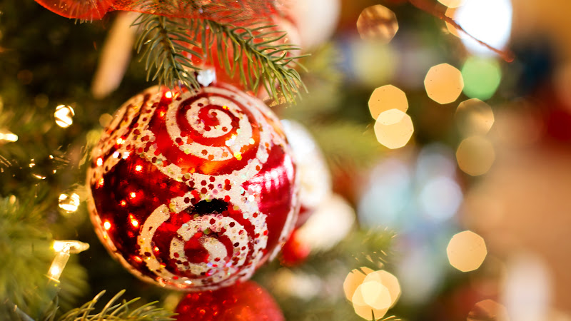 Christmas Ornament. Xmas Lights