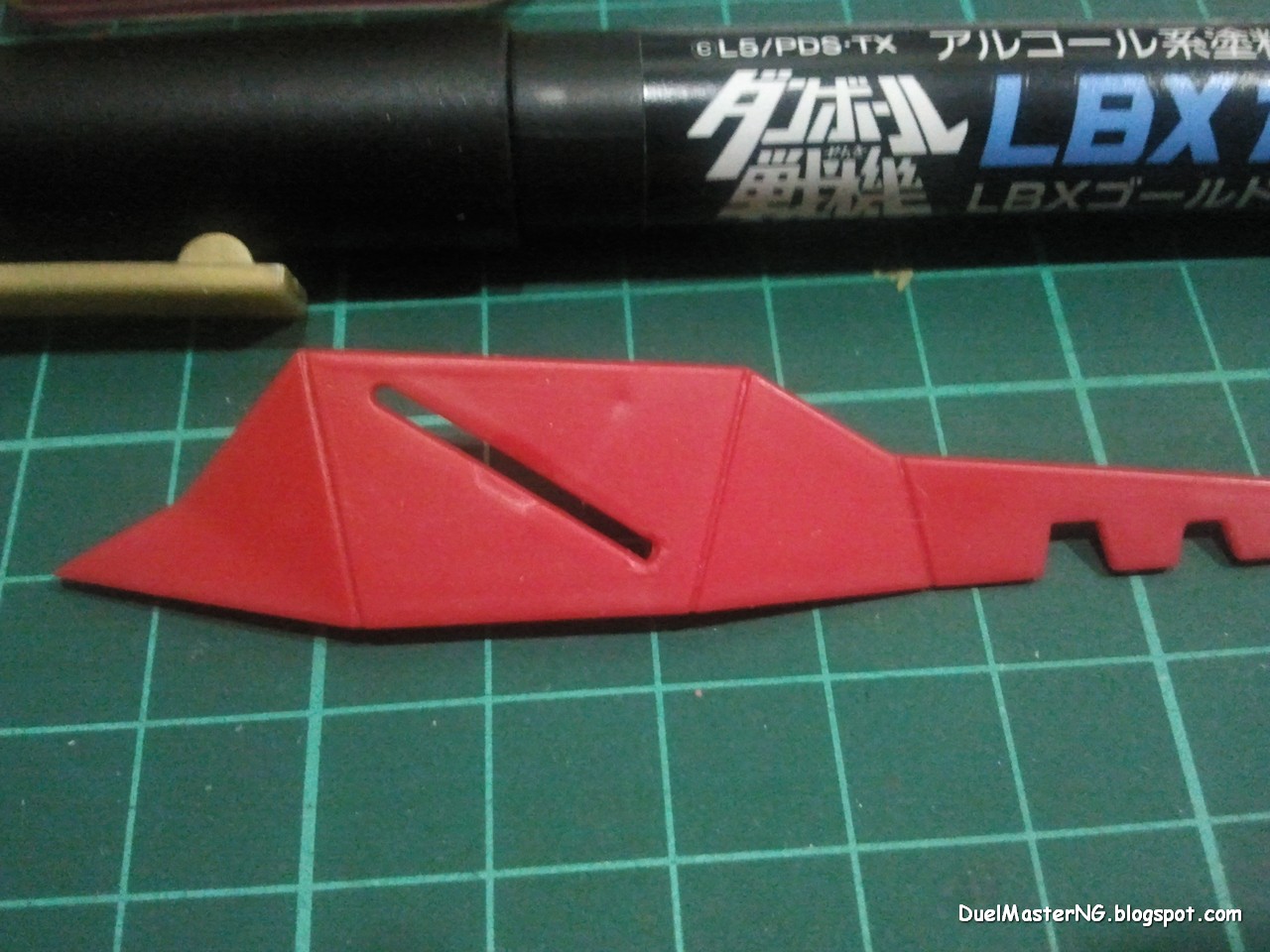 DuelMasterNG Gunpla: Tutorial - Panel Lining with Gold/Silver/Metallic ...