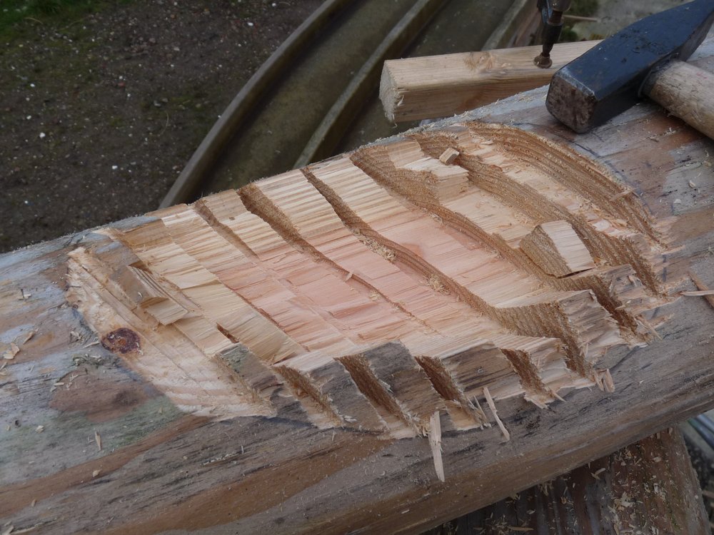 Ons nieuwe ECO huis! Houtverbinding maken Ons nieuwe ECO huis! Houtverbinding maken