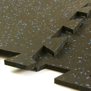 Greatmats Geneva Interlocking Rubber Tile Greatmats Geneva Interlocking Rubber Tile 3/8 Inch