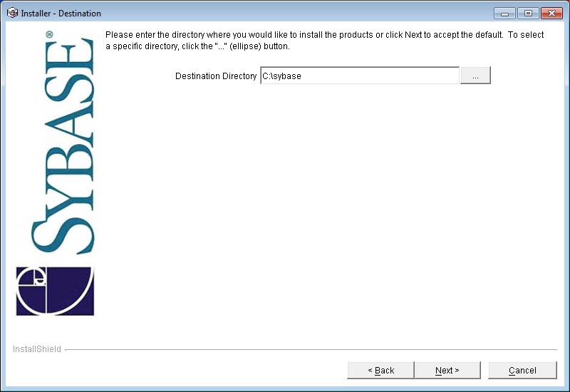 Sybase インストール, Sybase Iq Client Suite インストール – IOXZ
