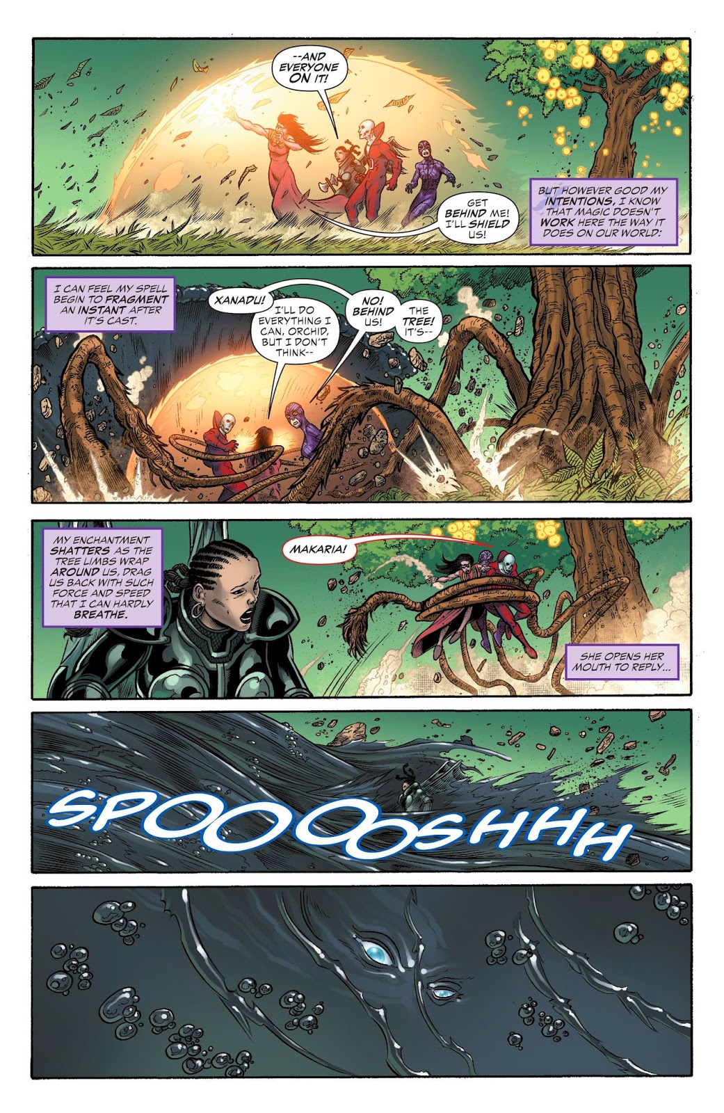 I Fucked The World Tree Weird Science DC Comics: Justice League Dark #38 Review and *SPOILERS*