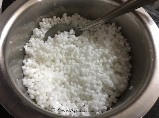 Sabudana Khichdi for Navratri fasting Vrat