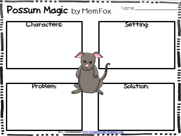 Classroom Freebies Too: G'day Mates! Mem Fox Freebie