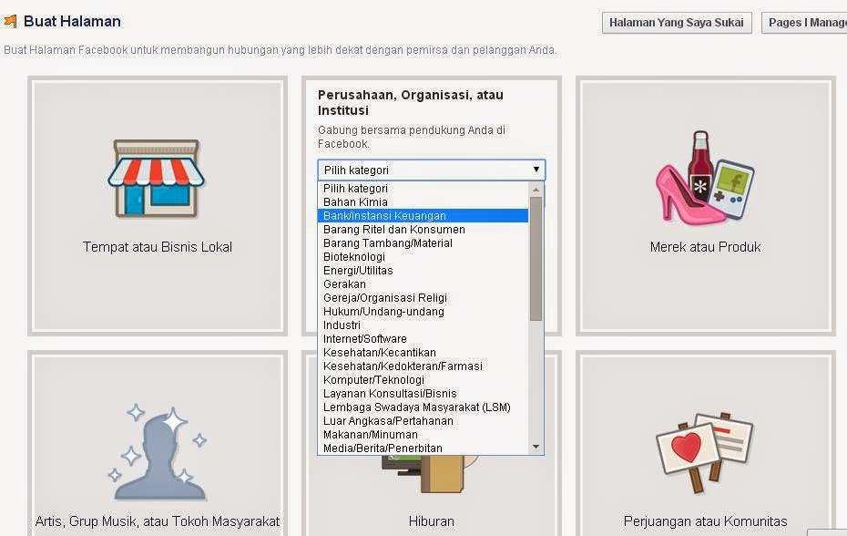 Cara Membuat Fans Page di Facebook