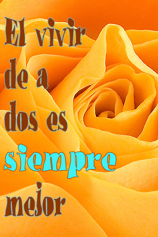 El vivir de a dos es siempre mejor El vivir de a dos es siempre mejor