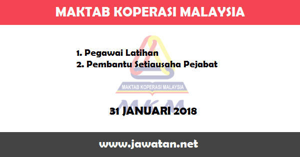 Jawatan Kosong di Maktab Koperasi Malaysia Jawatan Kosong di Maktab Koperasi Malaysia