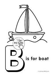 B Coloring Page 9