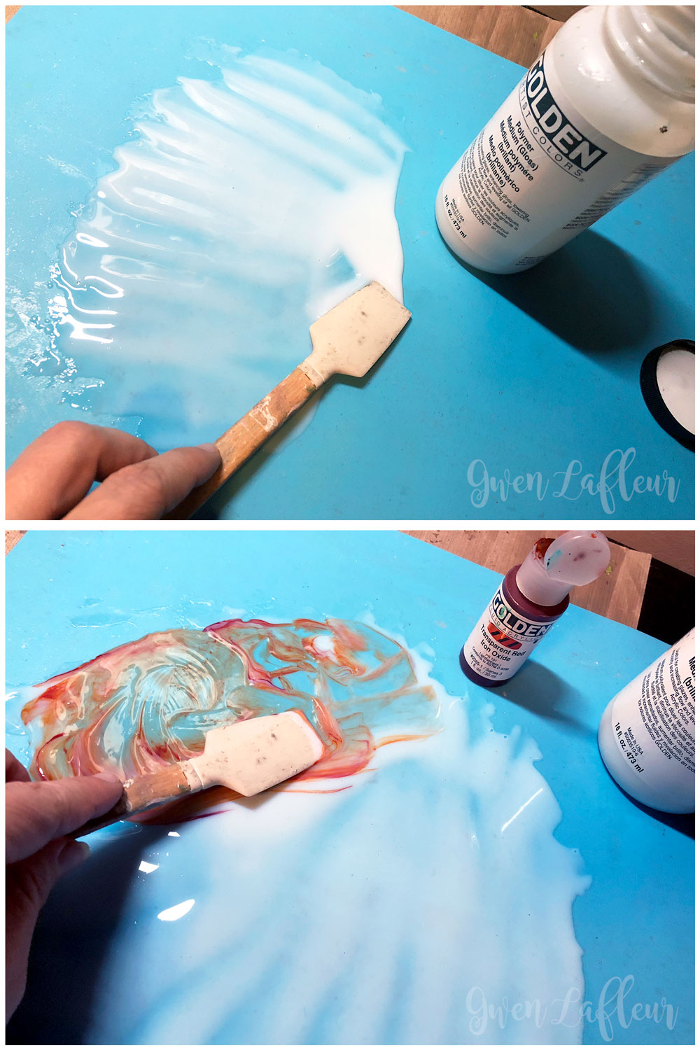 StencilGirl Talk: Create Fall Texture with Stencils, Molding Paste, and  Acrylic Skins