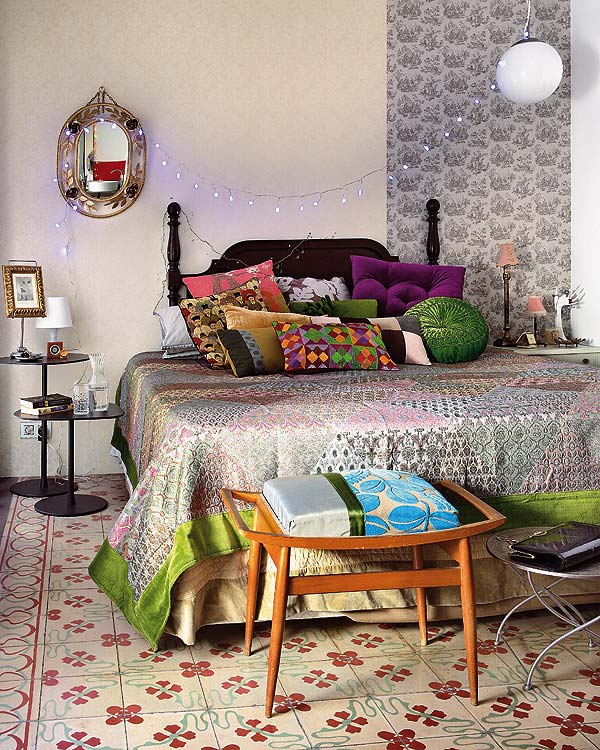 Colorful Room Interior Design by Carmen Rivero - Home Design Photo