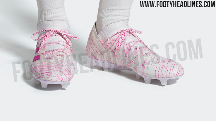 OFFICIAL Pictures: White / Pink Adidas Nemeziz 'Virtuso Pack' 2019 Leaked - Footy Headlines