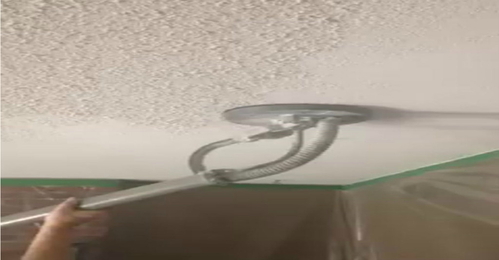 This Unique Machine Instantly Eliminates Popcorn Ceiling This Unique Machine Instantly Eliminates Popcorn Ceiling