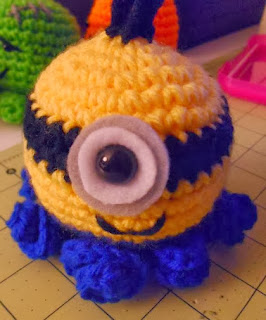 PATRON GRATIS OCTO MINION (MI VILLANO FAVORITO) AMIGURUMI