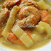 Masak Lemak Udang Dengan Timun Tua Yang Sedap