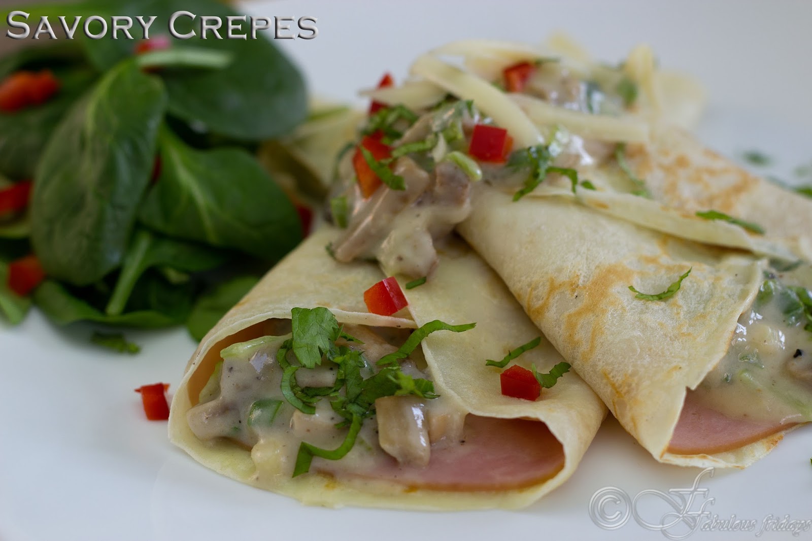 fabulous fridays Savory Crepes