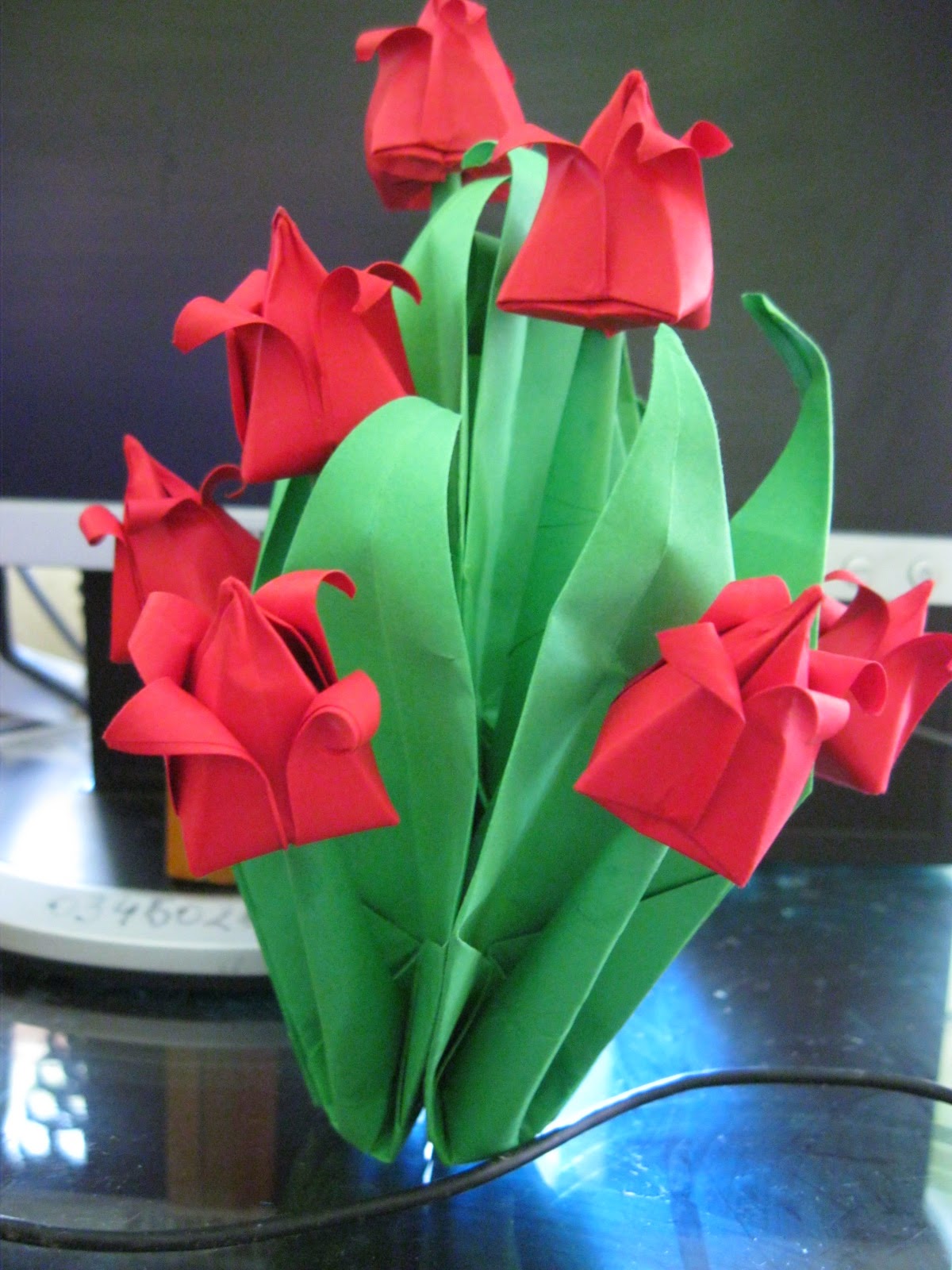lalele, lalele, Frumoasele Origami Lalele,