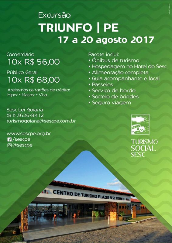 Sesc Goiana - Delivery OFICIAL - GOIANA - PE