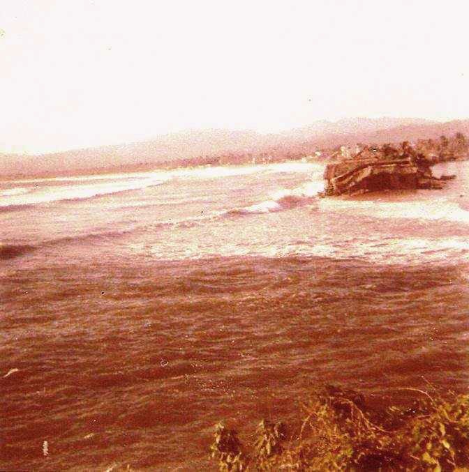 Barra de Navidad on the Costalegre Storm in Barra in Grandpa's Day