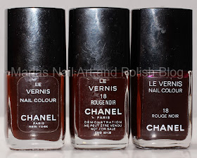Chanel Rouge Noir AKA Vamp (1994 French Version) & other vampy antique &  vintage reds : r/RedditLaqueristas