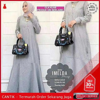 Jual RRJ041D117 Dress Imelda Maxy Wanita Wd Terbaru Trendy BMGShop