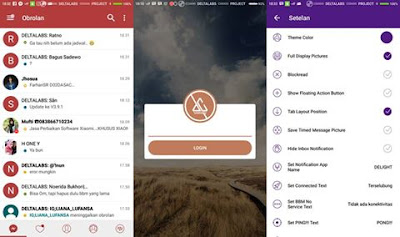 DELIGHT BBM v0.0.3 (Base BBM MOD Delta v3.2.0.6) DELIGHT BBM v0.0.3 (Base BBM MOD Delta v3.2.0.6)