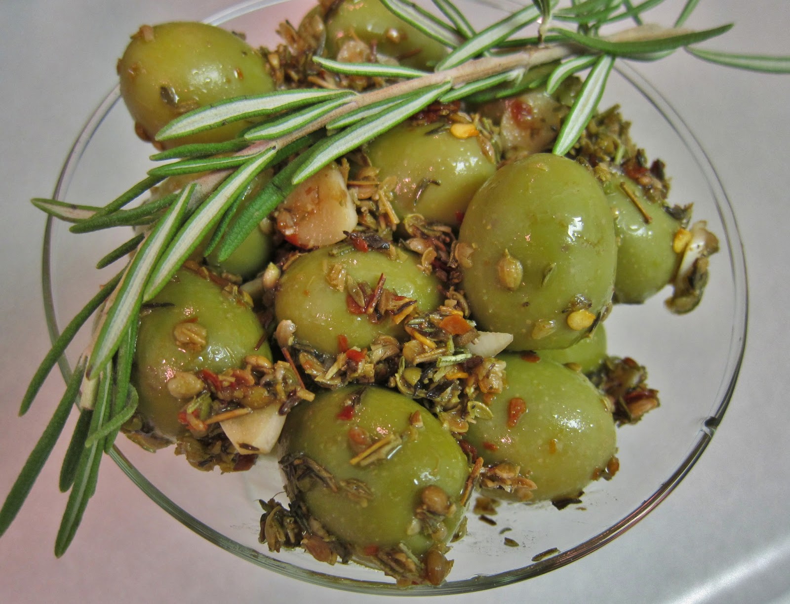 The Vegan Chronicle Marinated Spanish Olives