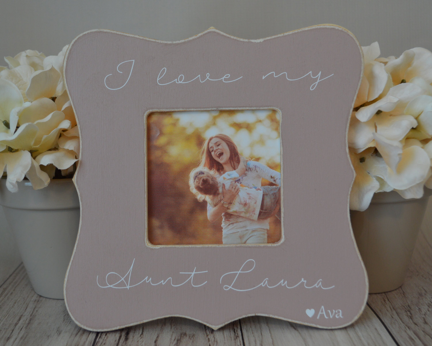 The Funky Monkey Custom Picture Frame Of Your Choice Giveaway From The Custom Aunt Picture Frame Can Be Personalized With S Name Niece Or Nephew Visit My Photo To See All Of Their Frames For Family Members