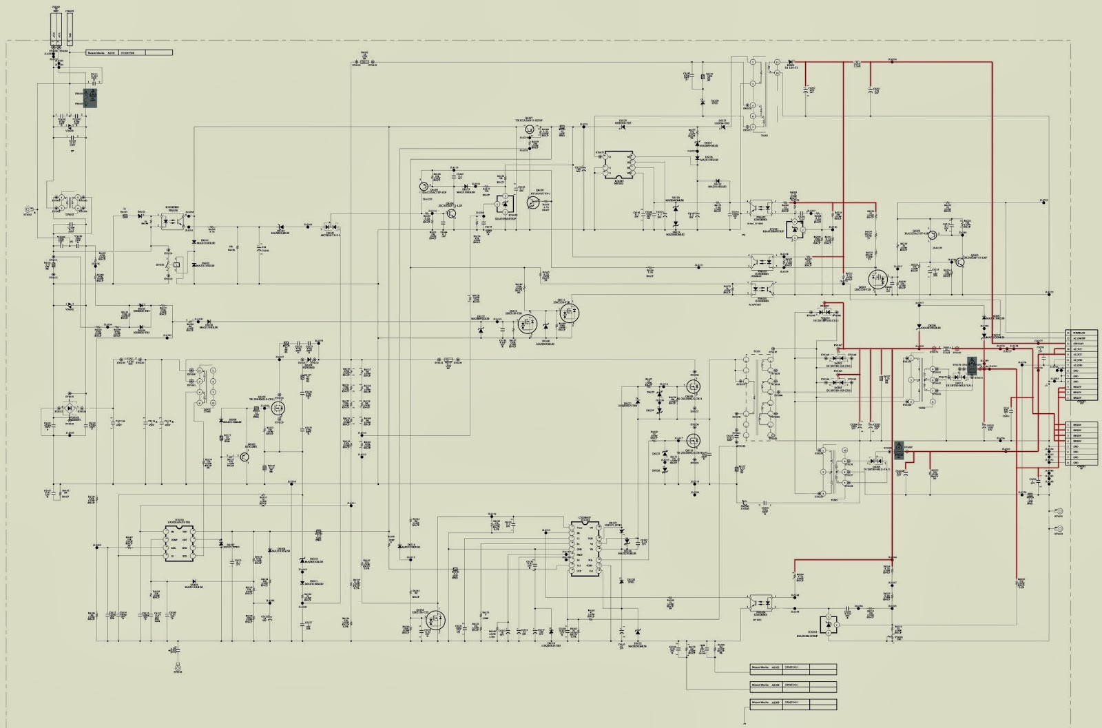 sony klv32ex330 circuit diagram