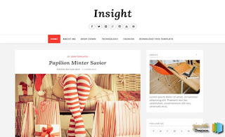Insight Blogger Template Free Download