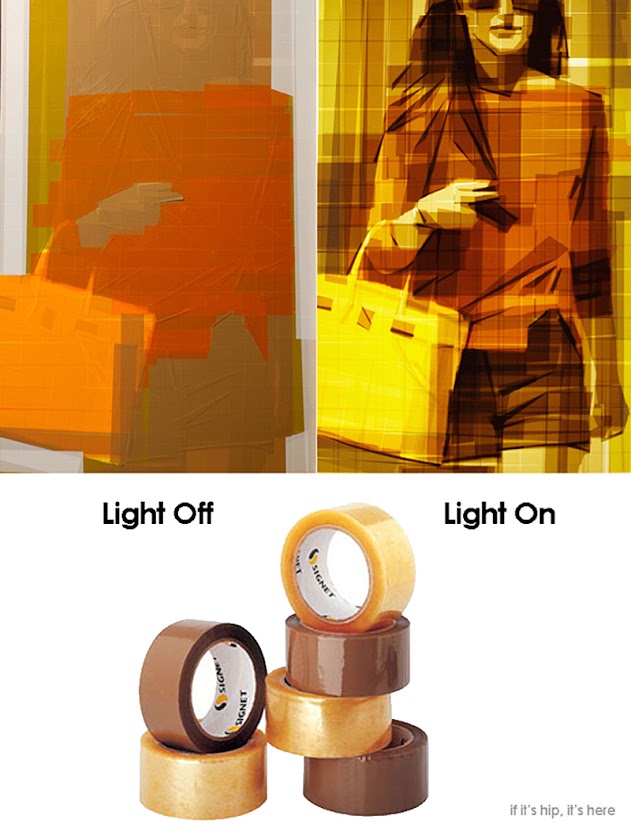 If It's Hip, It's Here (Archives) You Thought Packing Tape Was For