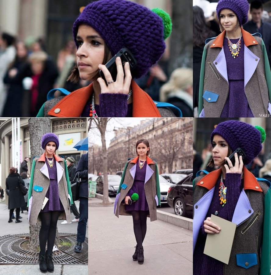 DIY gorros de lana dos agujas