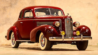 1937 Cadillac LaSalle Opera Coupe Luxury Car 1937 Cadillac Lasalle Opera Coupe Front Right