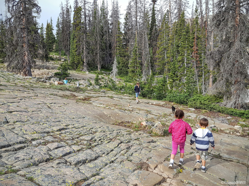 Backpacking with kids Uintas Clyde Lake Loop Backcountry Post