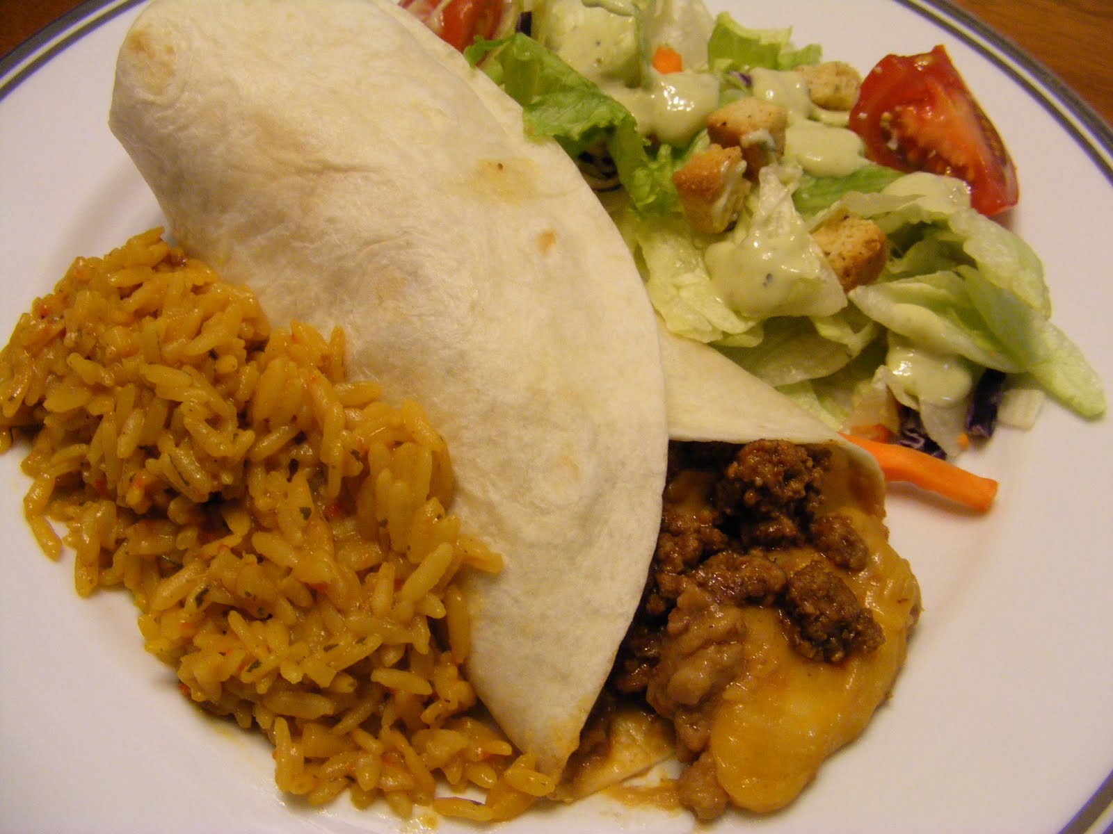 FOOD FUNDA Steak Fiesta Burrito