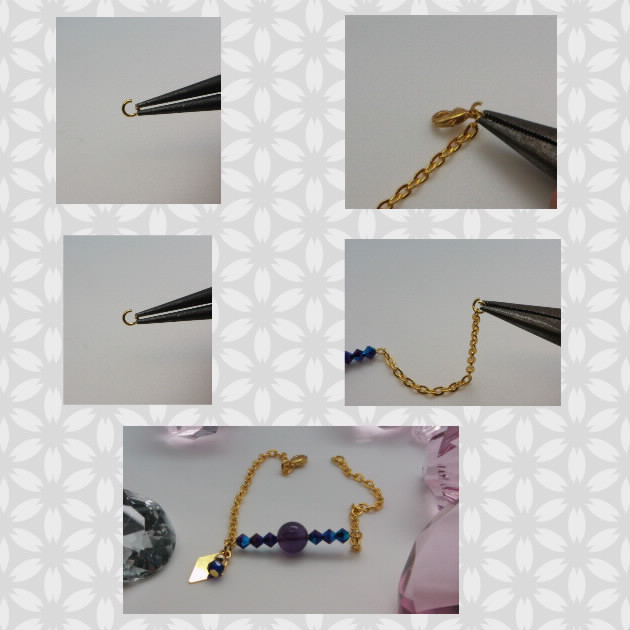 bracelet swarovski, DIY, tutoriel, La Perle des Loisirs