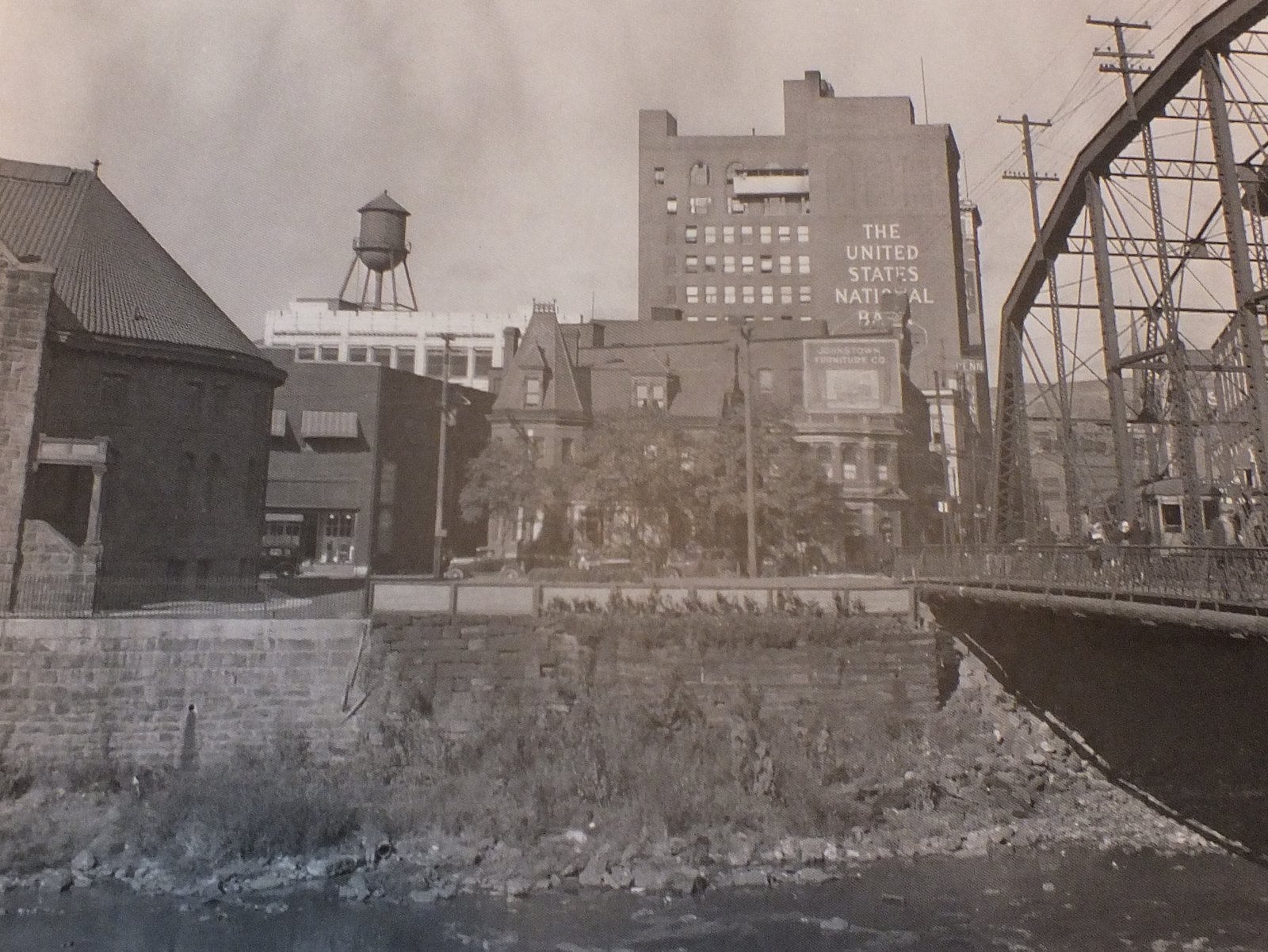 Vintage Johnstown Downtown Walls