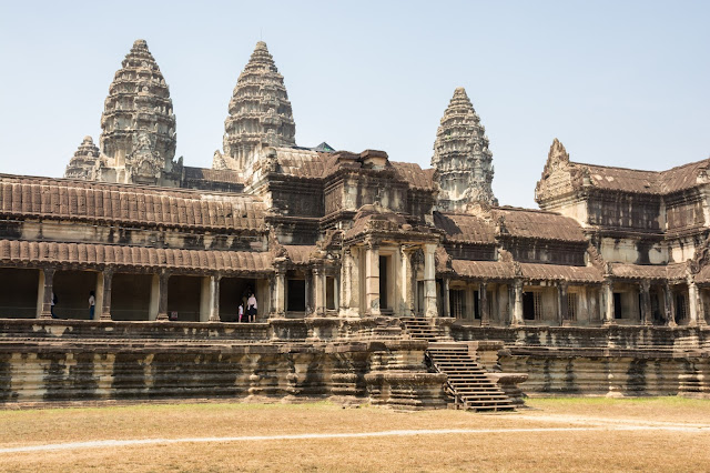 kambodža, siem reap, angkor, vat, wat, cestování, Asie