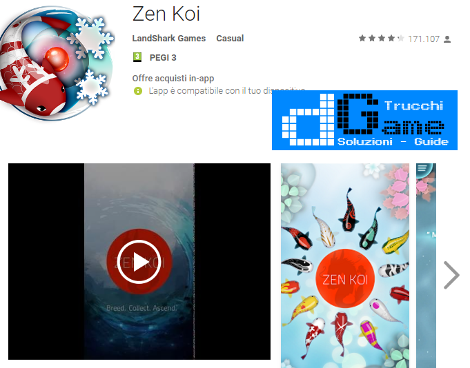 Trucchi Zen Koi Mod Apk Android 