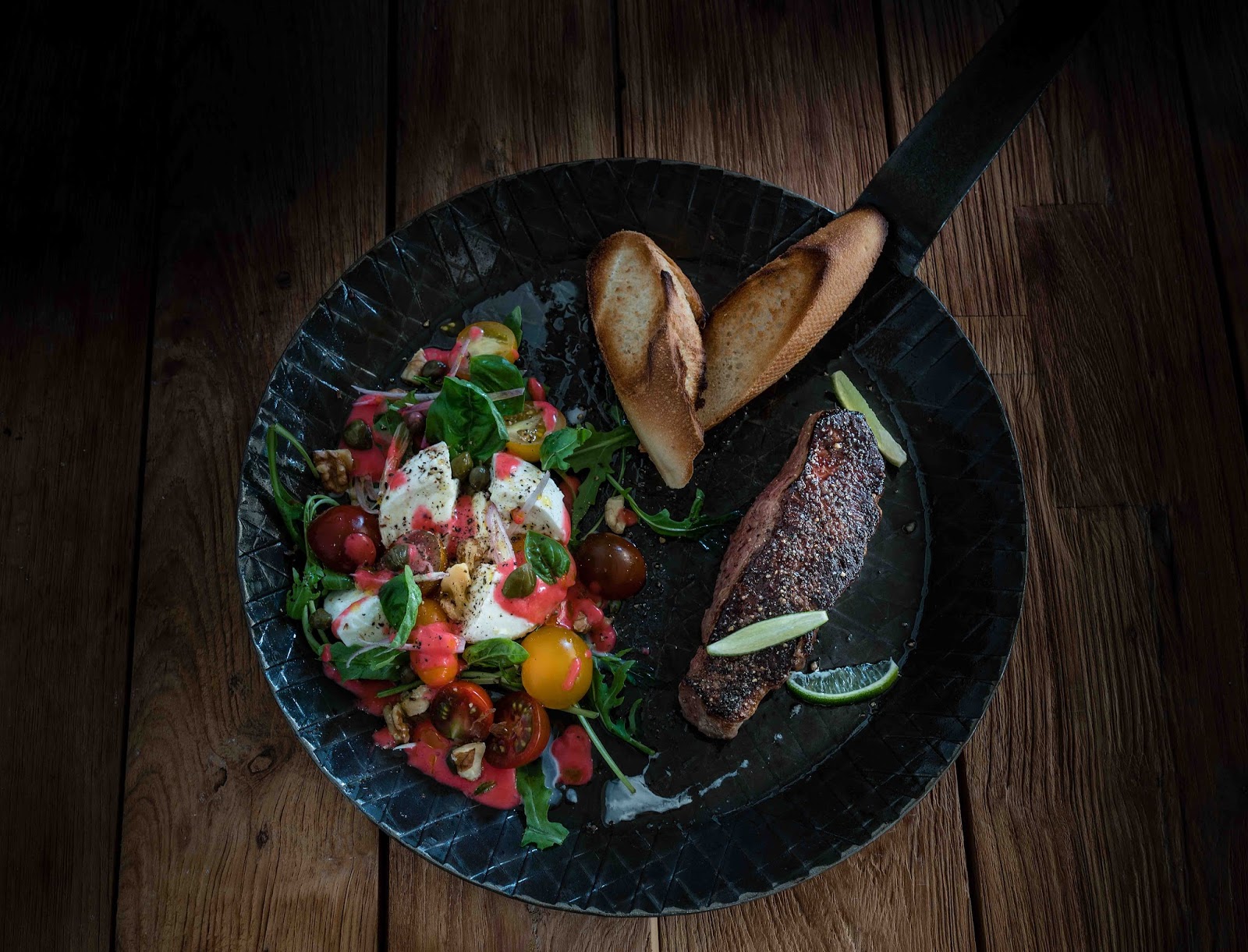 stuttgartcooking: Tomaten-Salat mit Schafskäse, Heidelbeeren, Fenchel ...