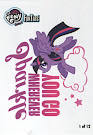 My Little Pony Tattoo Card 1 Series 4 Trading Card