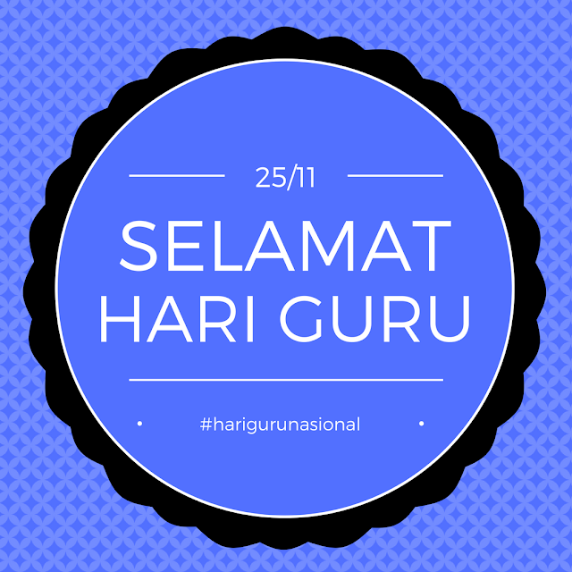 Poster Hari Guru Nasional Poster Hari Guru Nasional