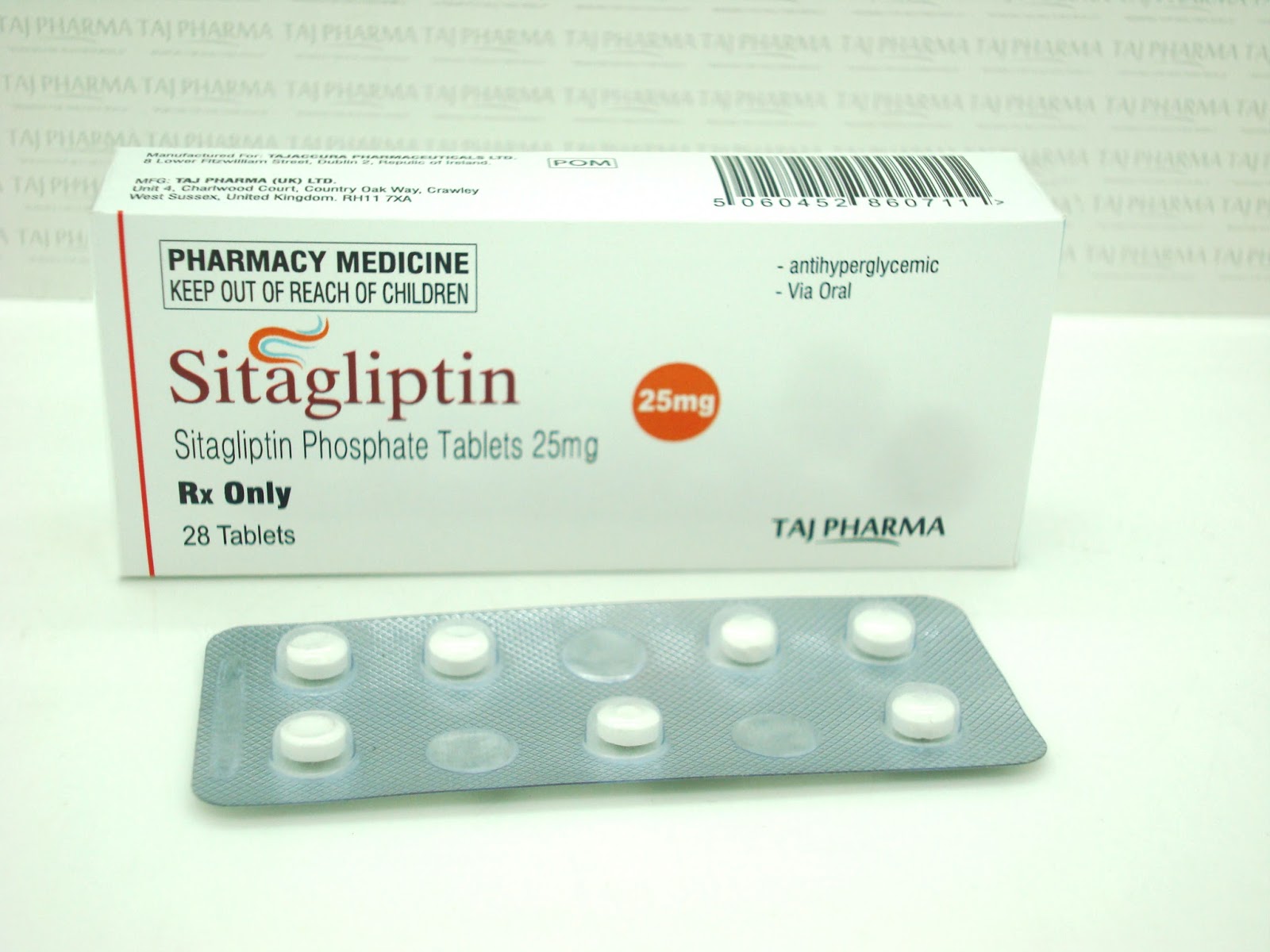 Sitagliptin phosphate tablets 25mg