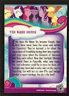 My Little Pony The Mane Seven Series 4 Trading Card