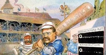 Political Cartoon Analysis : Roosevelt Corollary