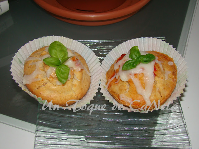 Muffins de pizzas
